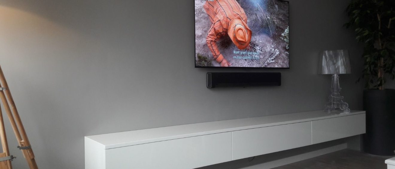 Zwevend tv meubel